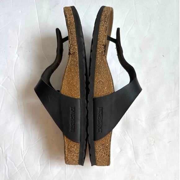 Birkenstock Unisex Regular/Wide Gizeh Sandal/ Black /US W10 M8/41EU - Picture 5 of 8